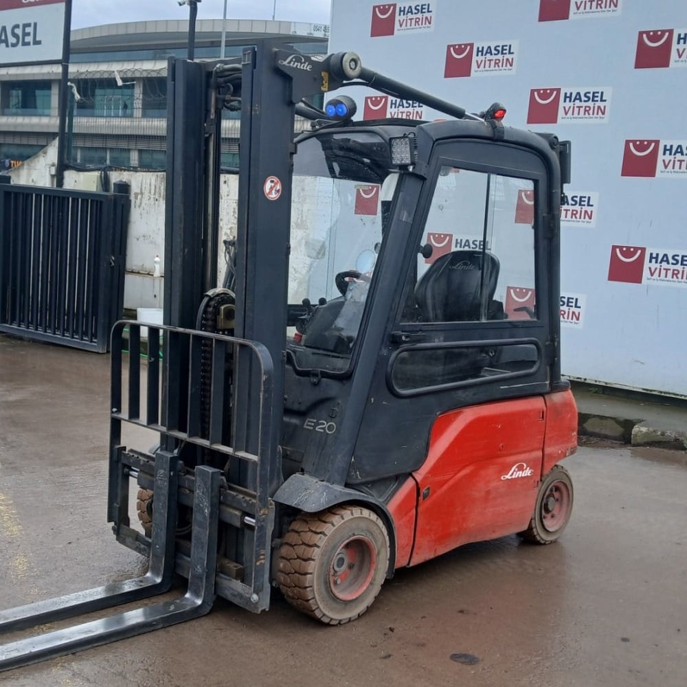 LINDE E20PL-386 Elektrikli Forklift (F1.3448) [UT]