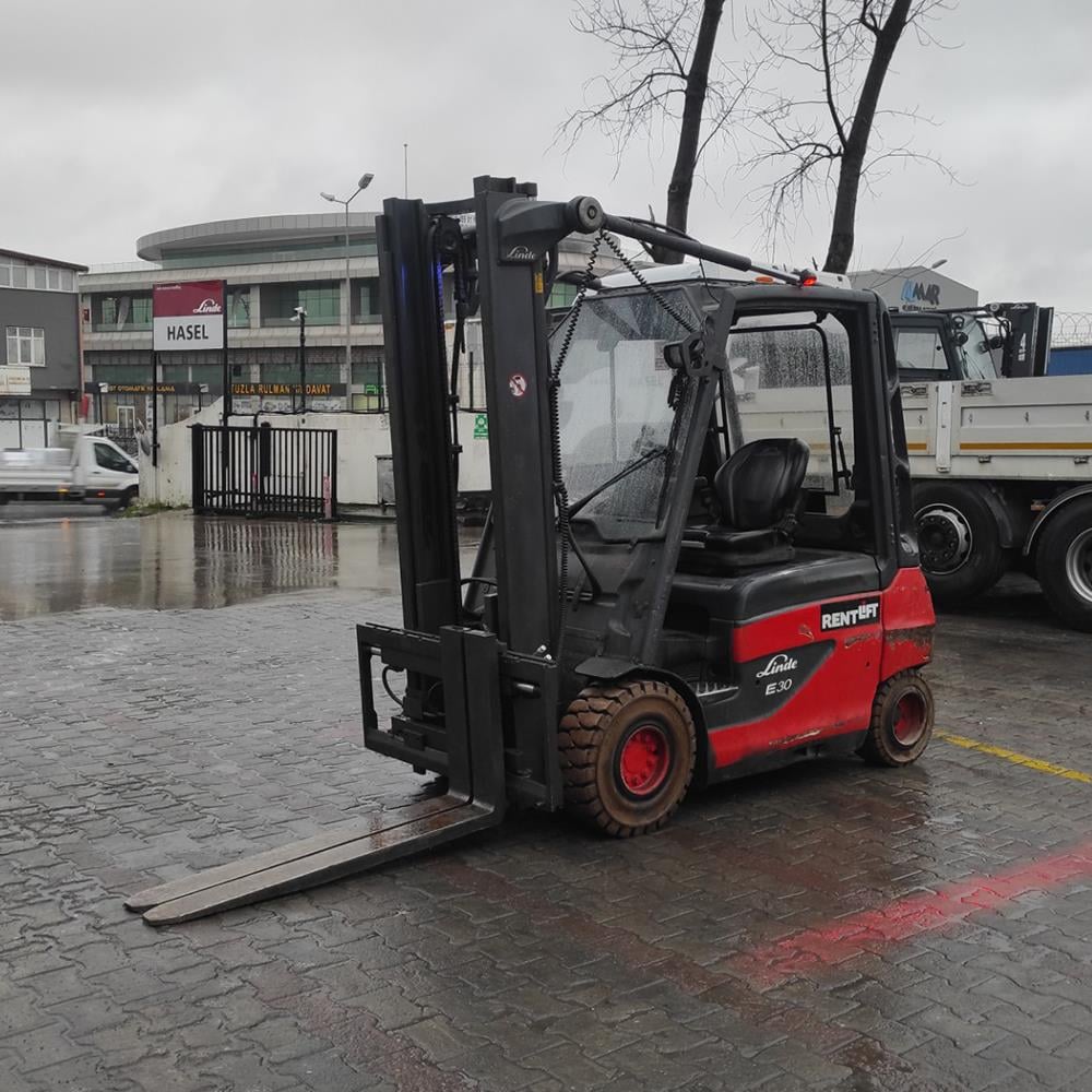 LINDE E30-387 Elektrikli Forklift 2014 Model (F1.3874) 