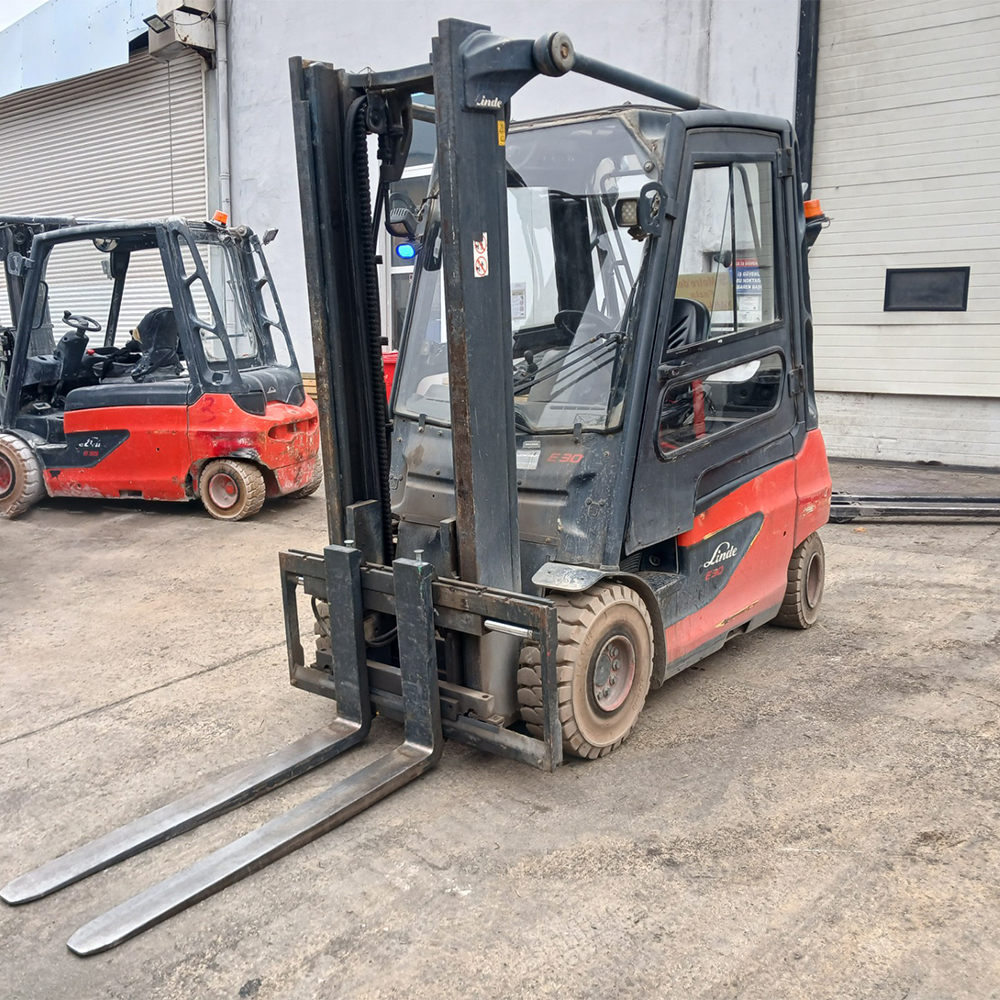 LINDE E30-387 Elektrikli Forklift (F1.6044)