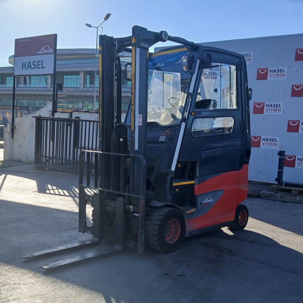 LINDE E30/600HL-387 Elektrikli Forklift 2016 Model (F1.5105)