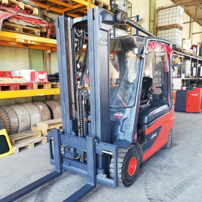 LINDE E30L-387 Elektrikli Forklift 2019 Model (F1.6983) 