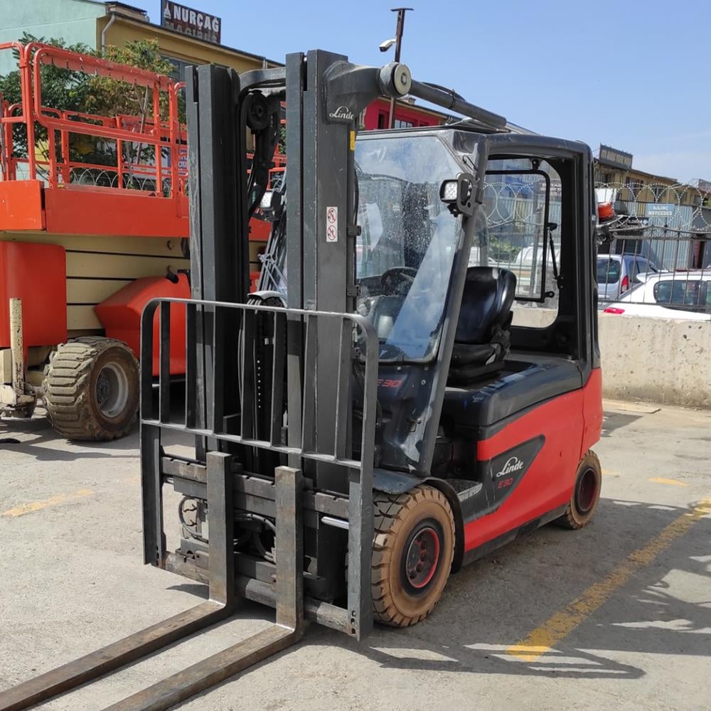 LINDE E30L-387 Elektrikli Forklift 2018 Model (F9.7796) 