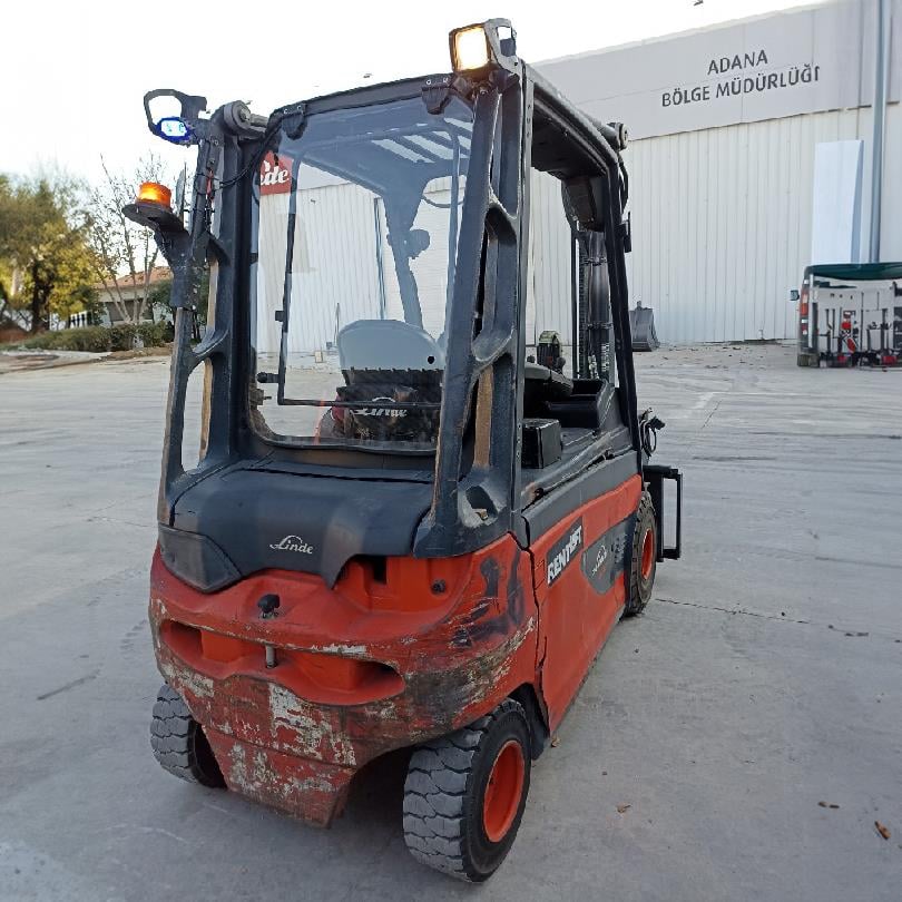 LINDE E30L-387 Elektrikli Forklift 2017 Model (F1.5890) 