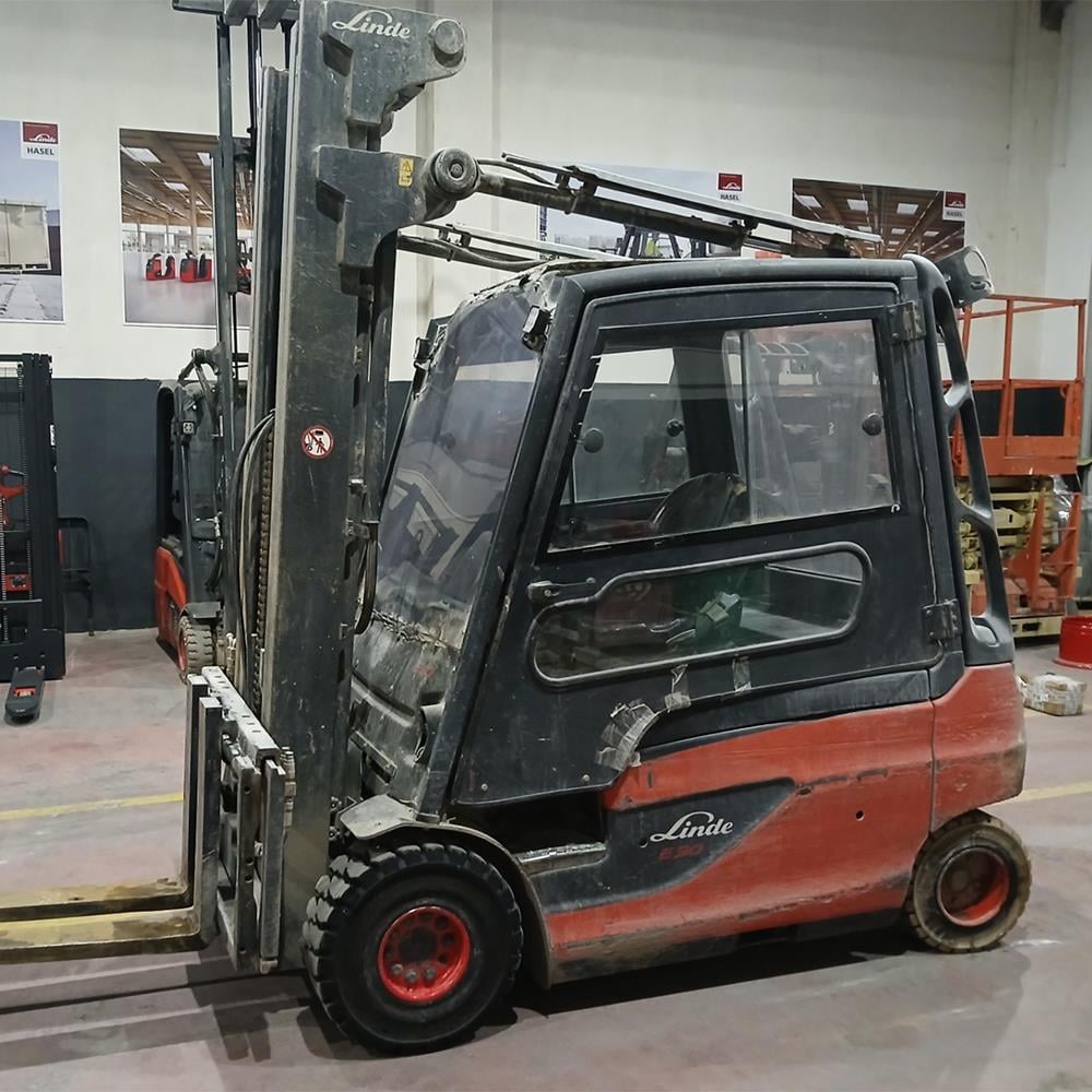 LINDE E30L-387 Elektrikli Forklift (F1.4532)