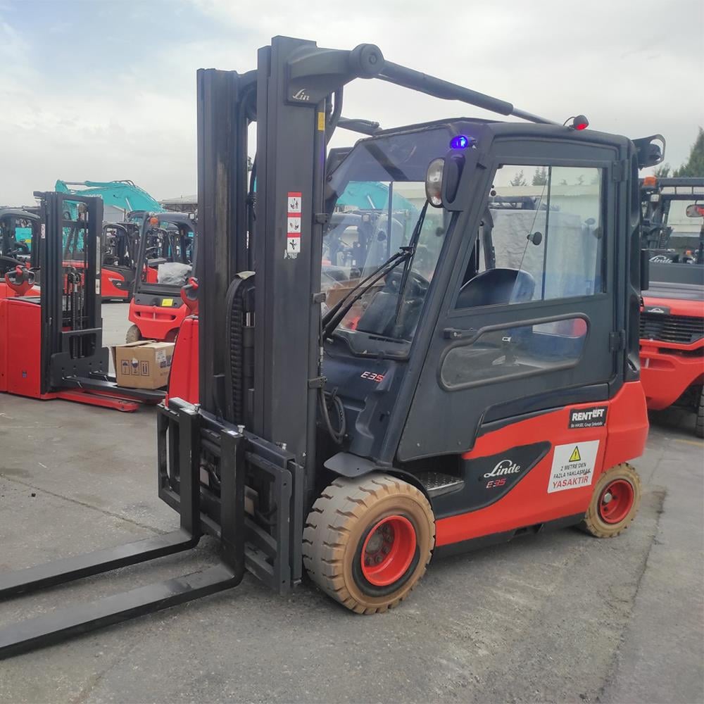 LINDE E35L-387 Elektrikli Forklift 2015 Model (F1.4563)  [OPS]