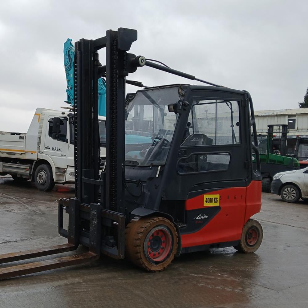 LINDE E40/600HL-388 Elektrikli Forklift 2014 Model (F1.3861)