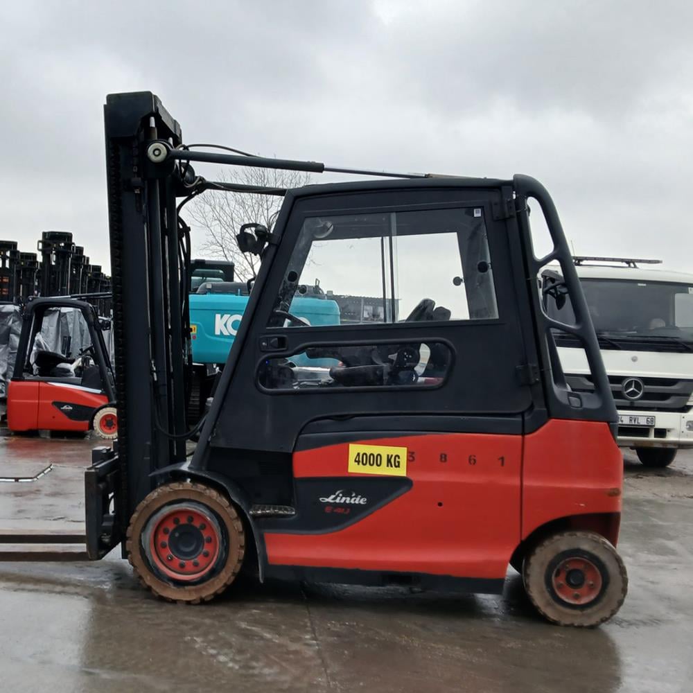 LINDE E40/600HL-388 Elektrikli Forklift 2014 Model (F1.3861)
