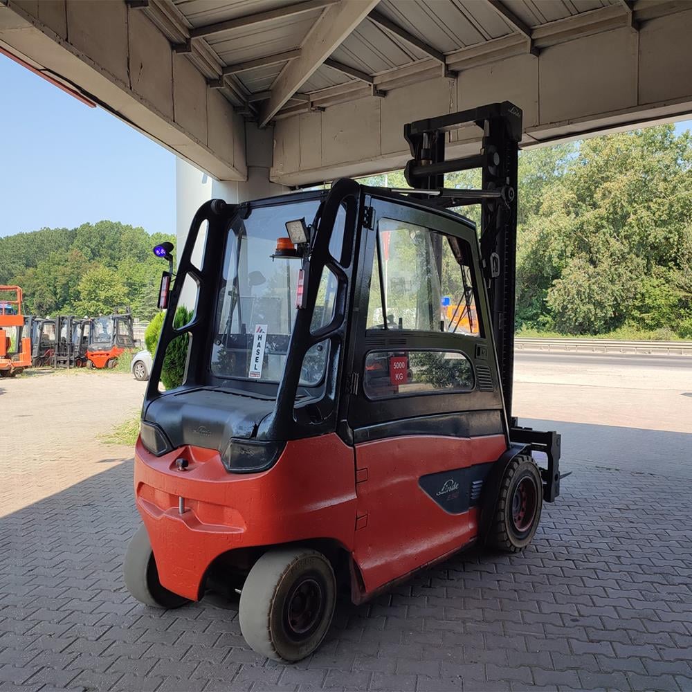 LINDE E50/600HL-388 Elektrikli Forklift 2013 Model (F1.3355) 