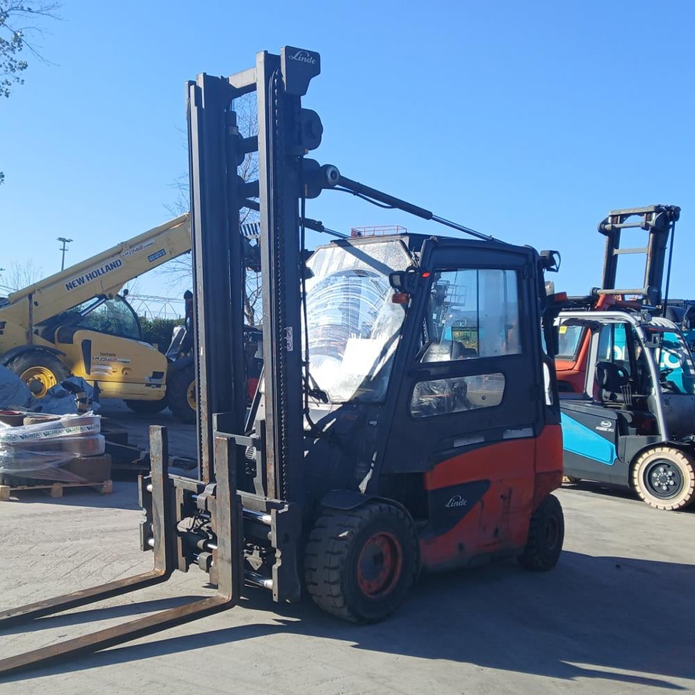 LINDE E50/600HL-388 Elektrikli Forklift 2017 Model (F1.6085)