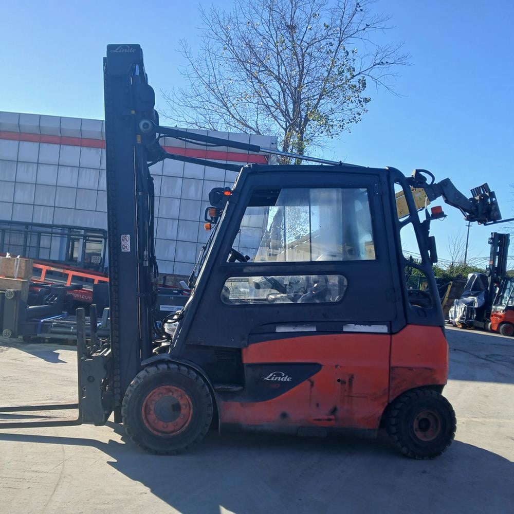 LINDE E50/600HL-388 Elektrikli Forklift 2017 Model (F1.6085)