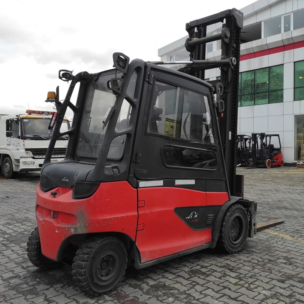 LINDE E50/600HL-388 Elektrikli Forklift 2017 Model (F1.6111)