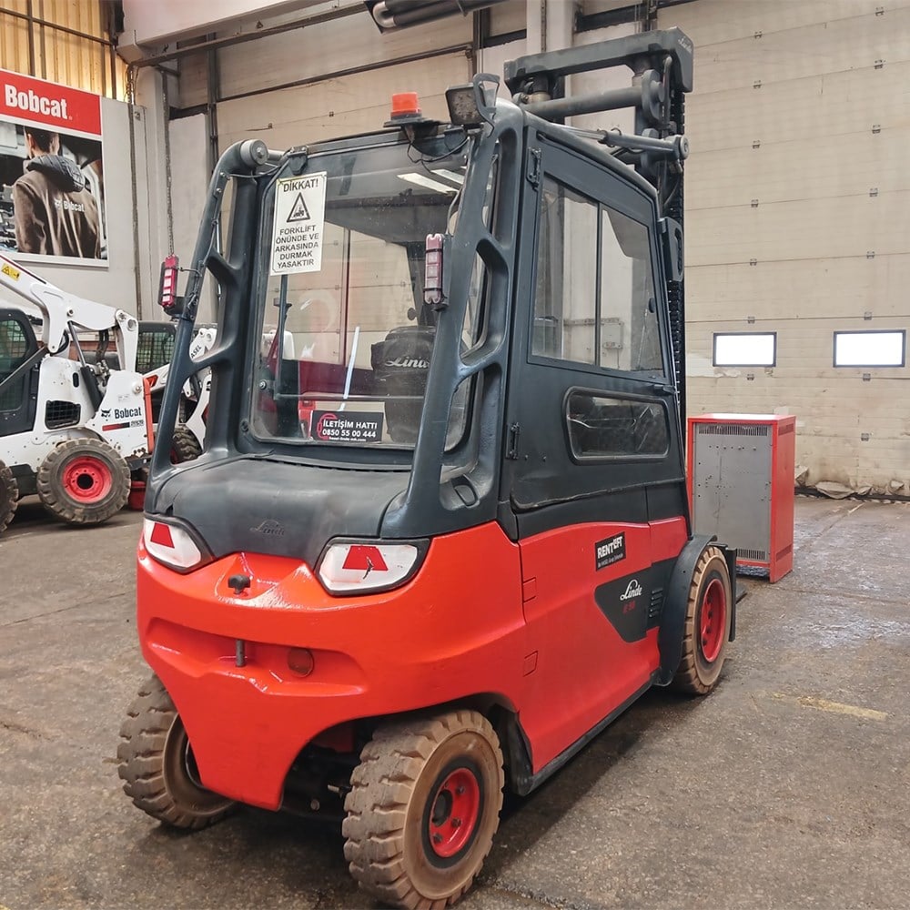 LINDE E50/600HL-388 Elektrikli Forklift (F9.7901)