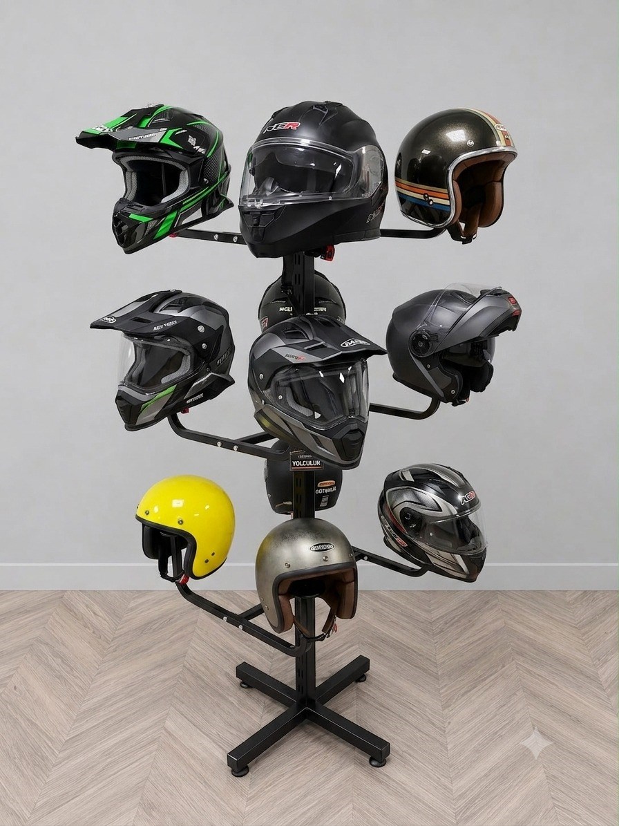 12'li Kask Standı