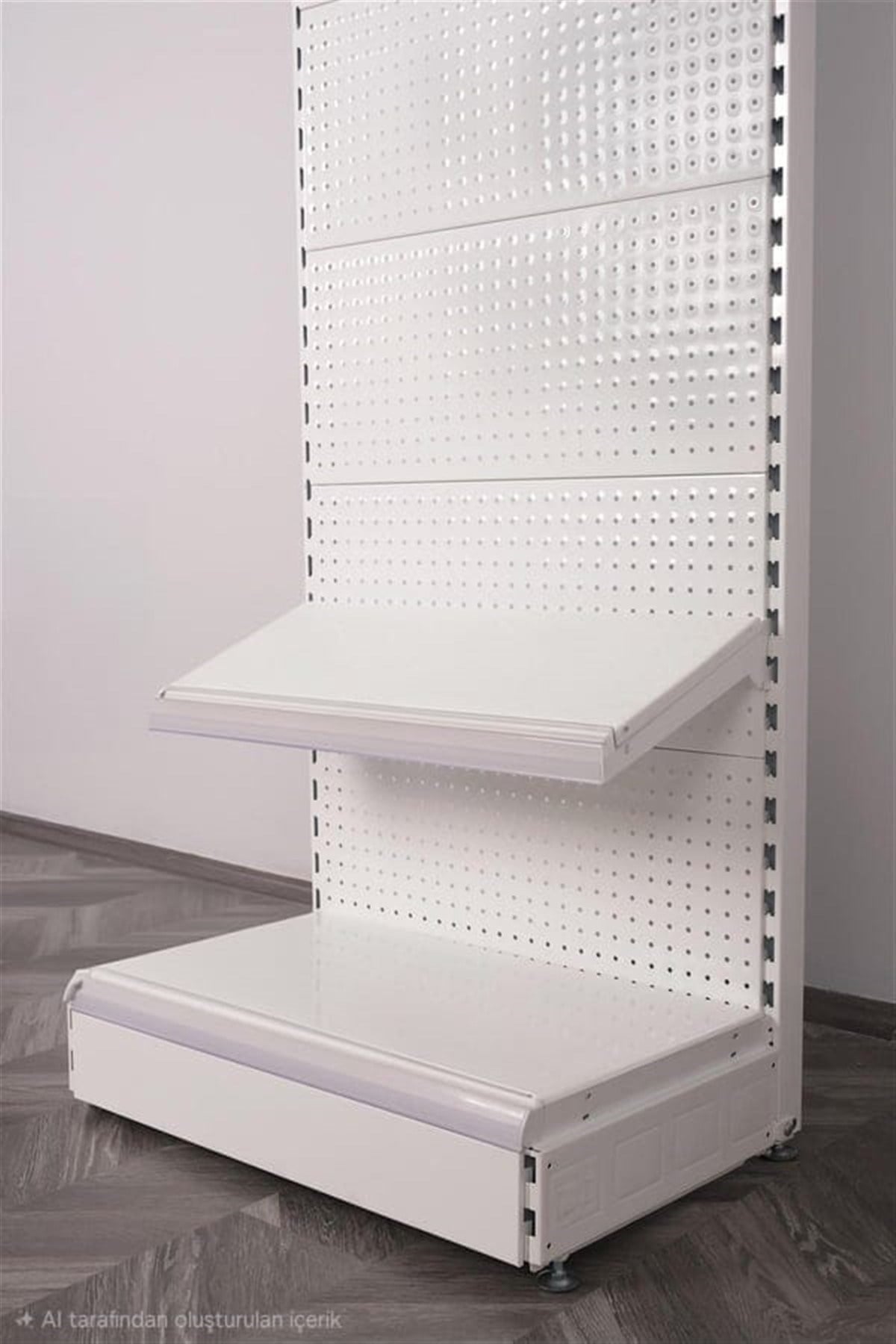 Delikli Panel Raflı Stand