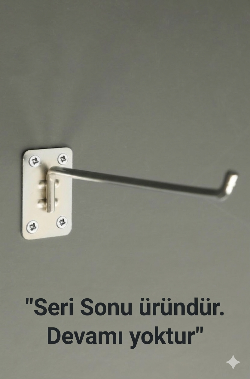 Duvara Monte Lüks Krom Kanca