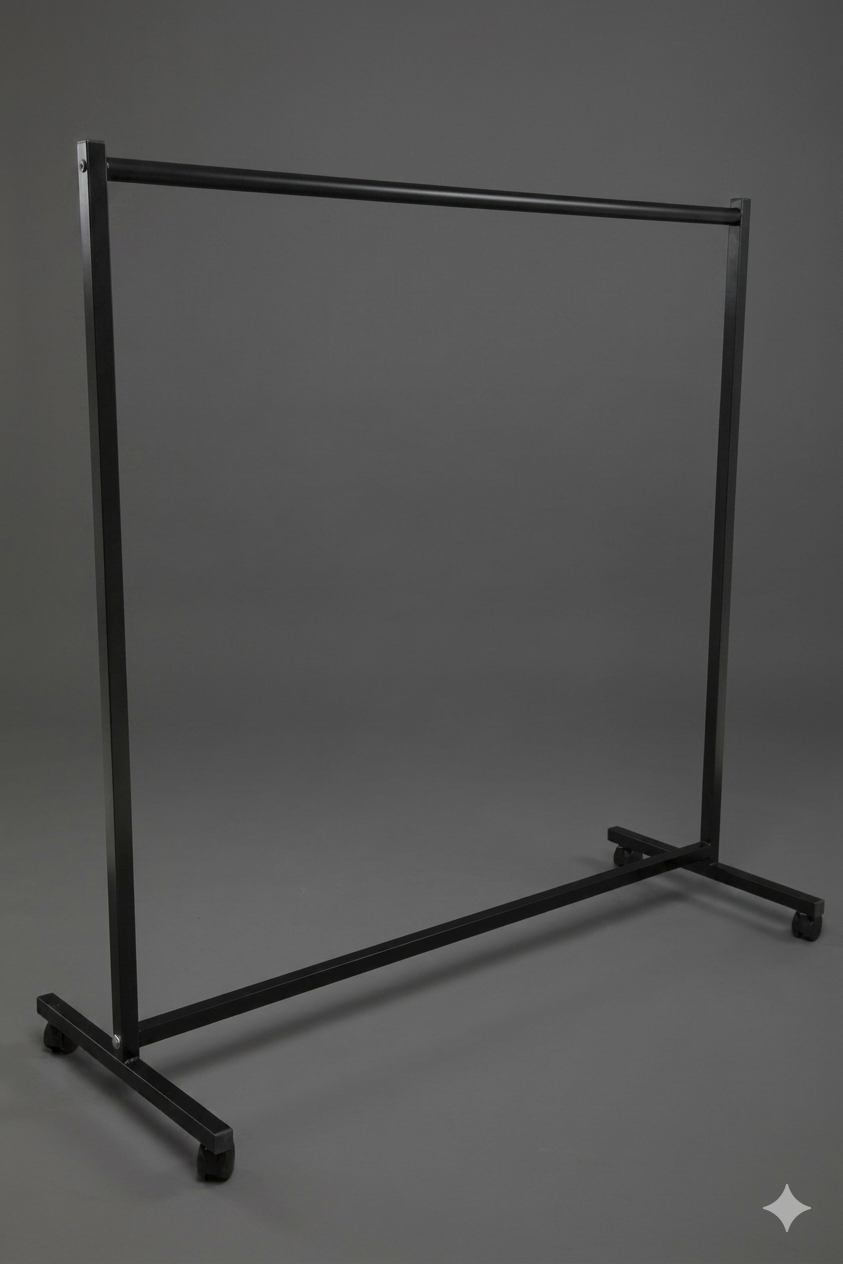 Sabit Askılık 100 Cm Boyalı Stand