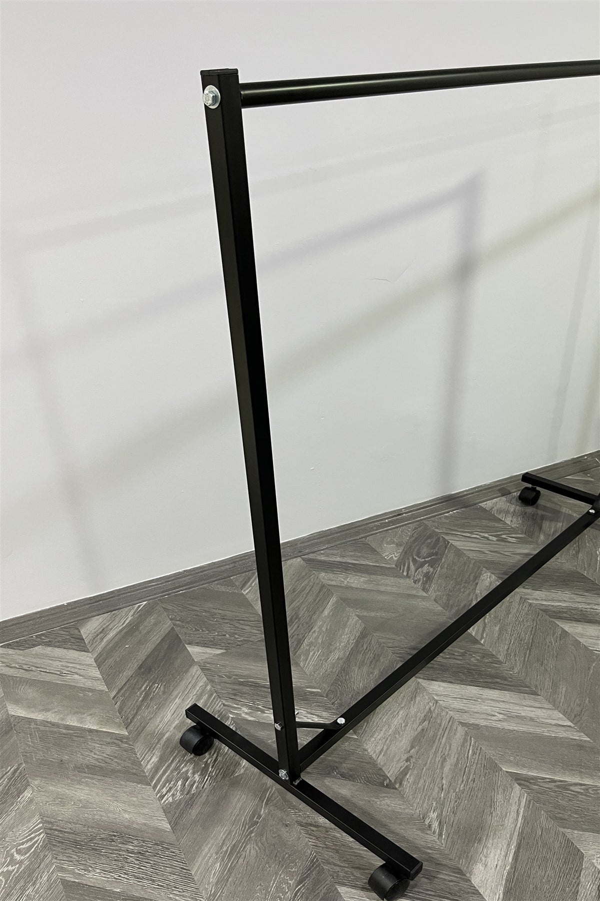 Sabit Askılık 120 CM Siyah Stand