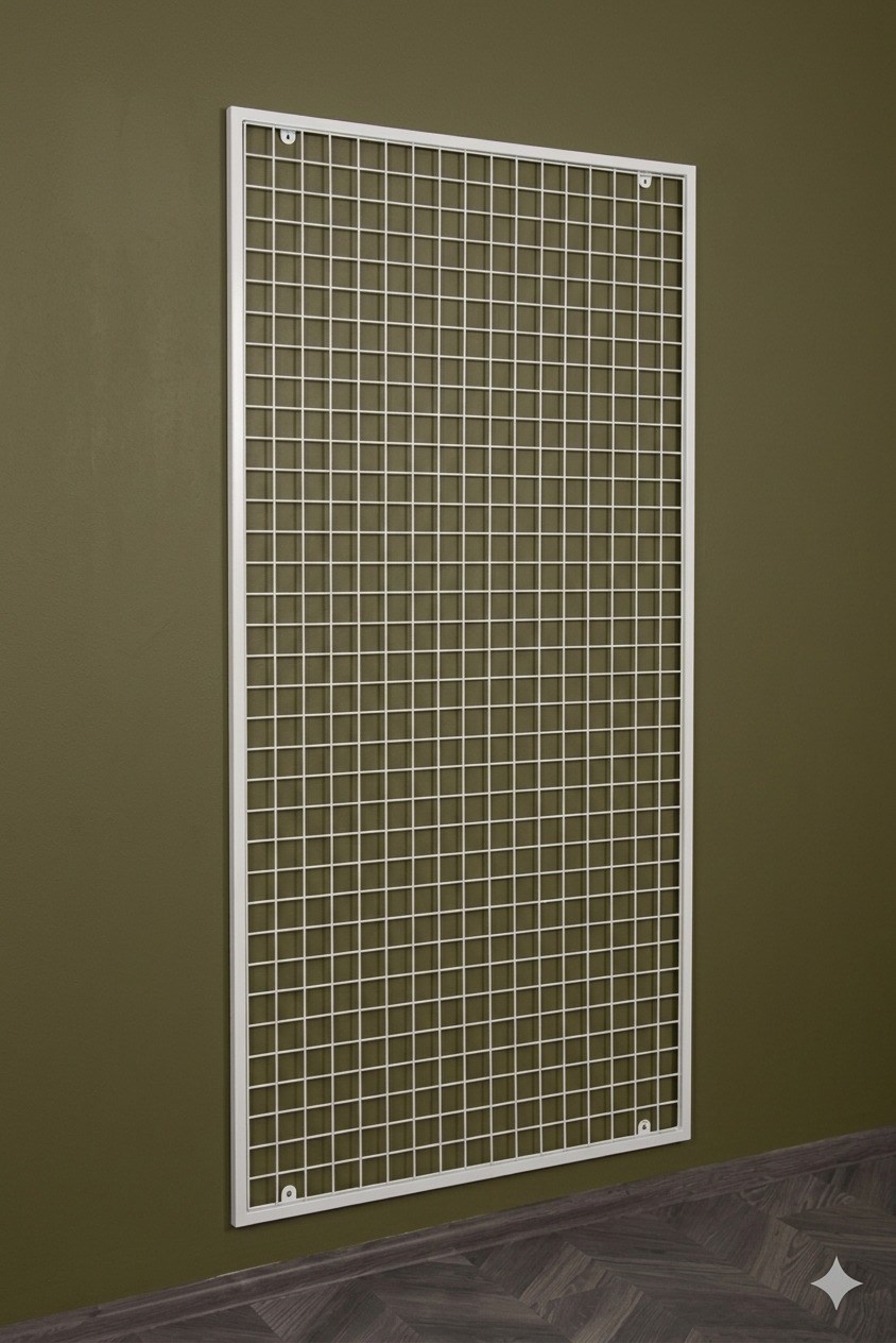 Sık Telli Tel Raf  90*200 Beyaz