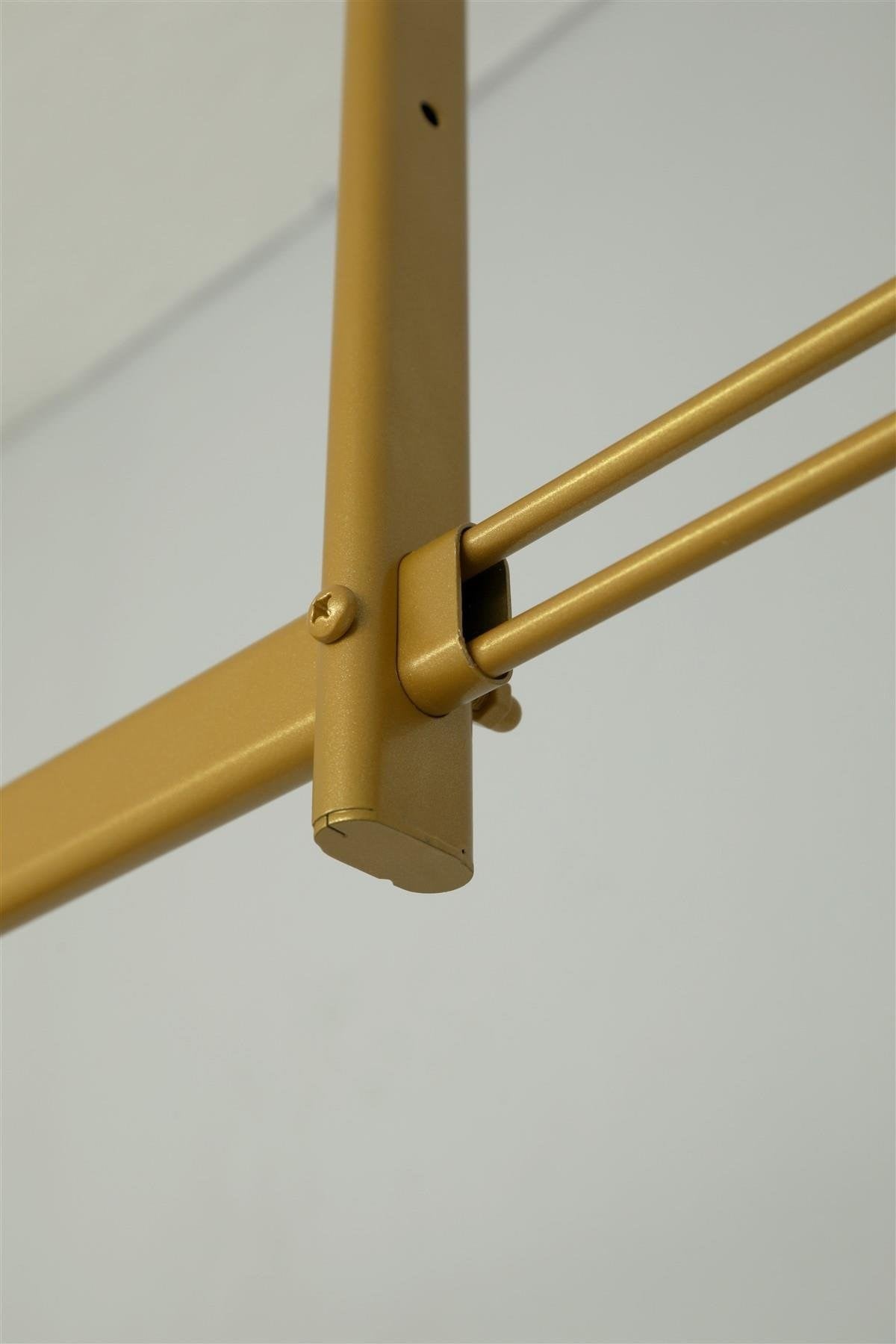 Tavandan Askılı Gold Boyalı Ayarlanabilir Stand