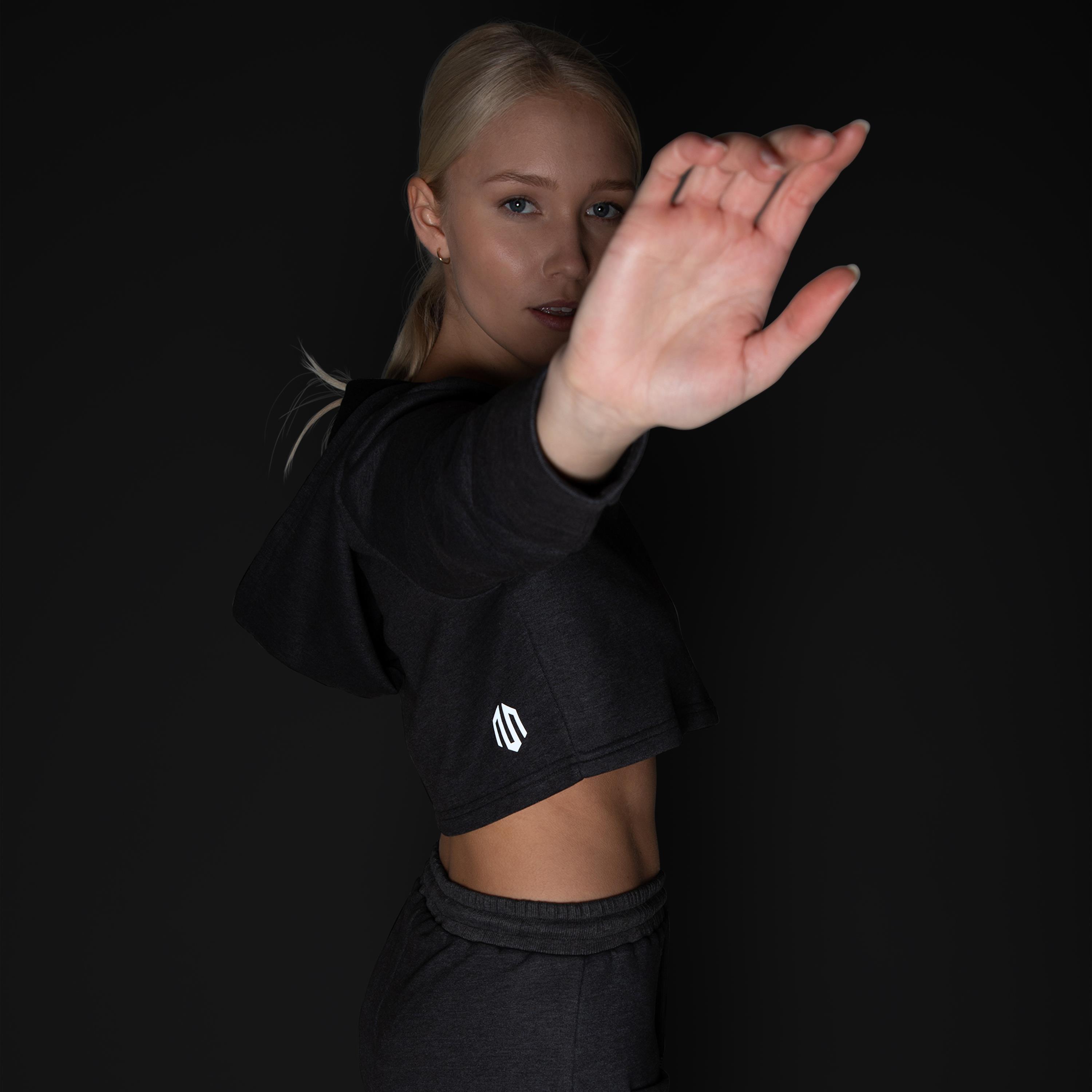 Cropped Light Yoga Hoodie