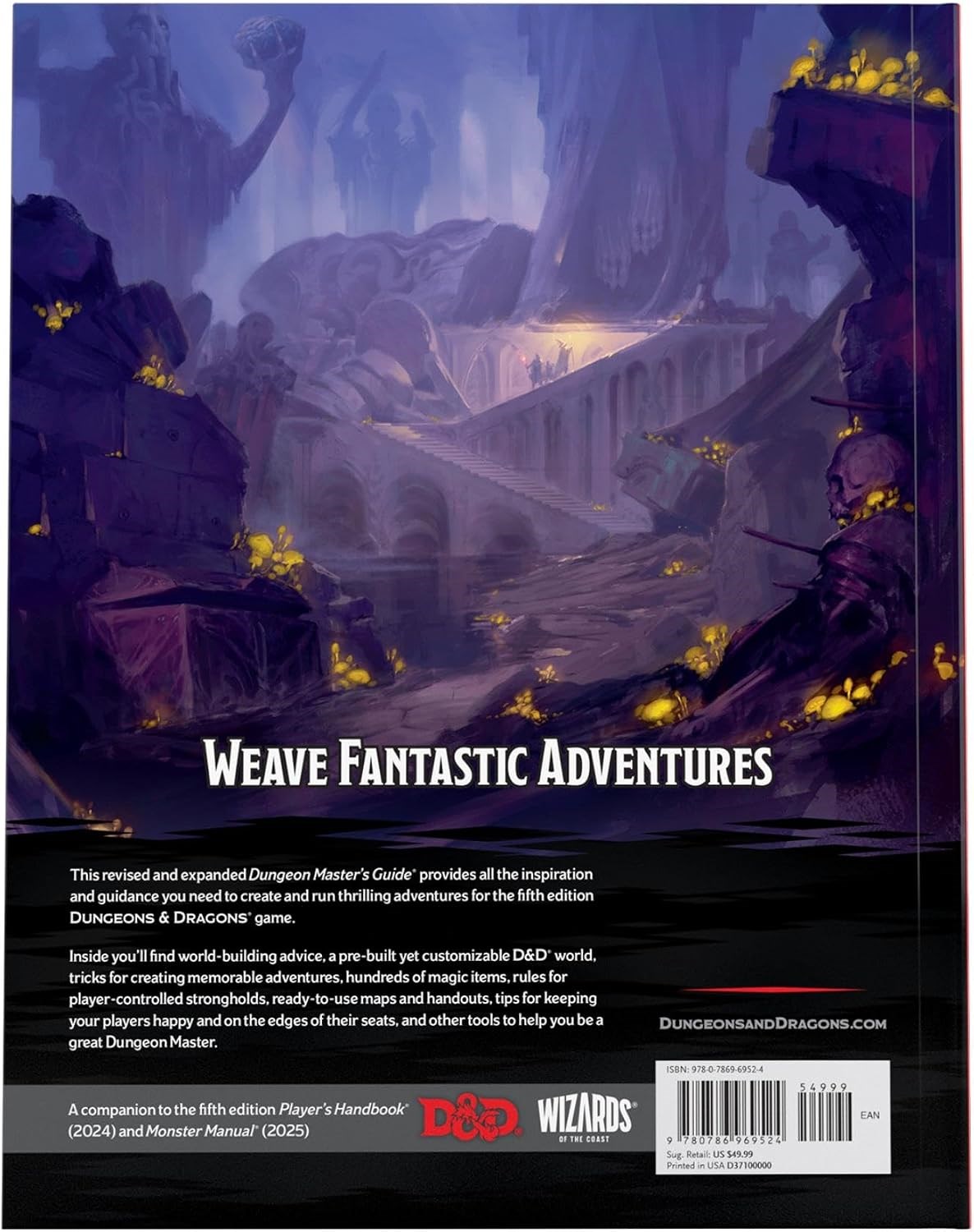 Dungeons & Dragons 2024 Dungeon Master's Guide (D&D Core Rulebook)