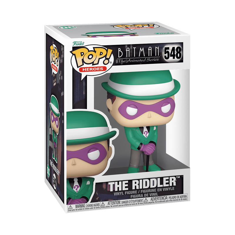 Funko Pop Heroes Dc Batman The Animated Series - The Riddler No:548
