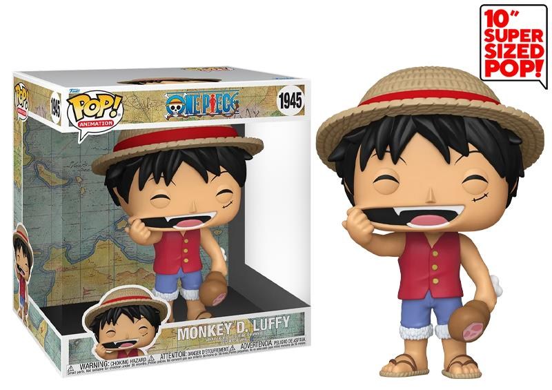 Funko Pop Jumbo One Piece - Monkey D. Luffy No:1945 (10