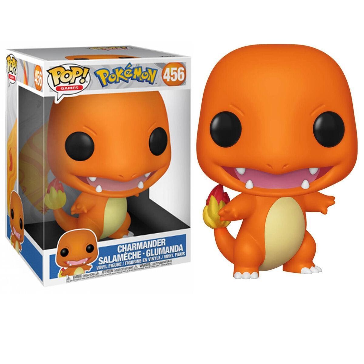 Funko Pop Pokemon - Charmander 10 Inc Jumbo 25 Cm No:456