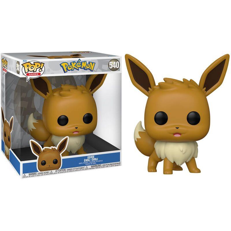 Funko Pop Pokemon - Eevee 10 Inc Jumbo 25 Cm No:540
