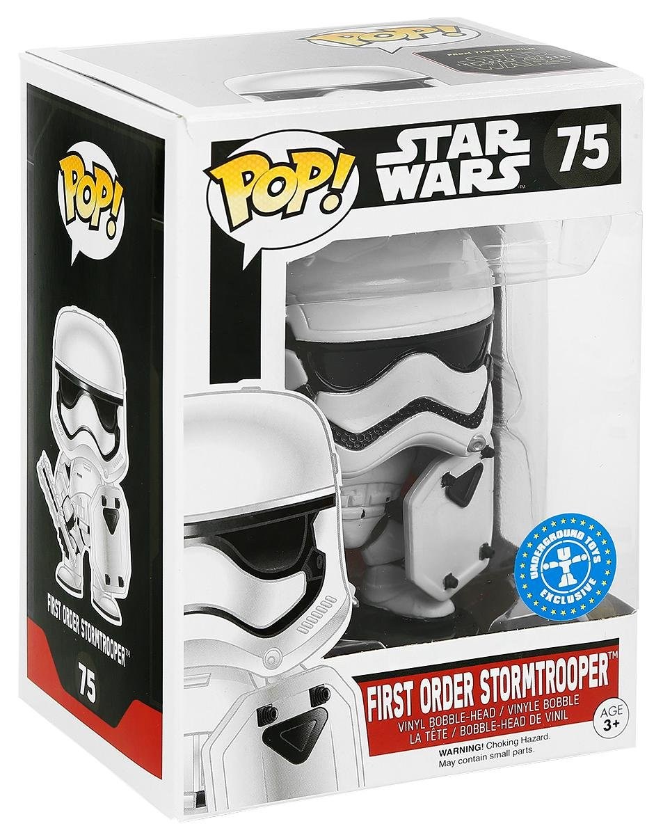 Funko Pop! Star Wars - First Order Stormtrooper (Riot Gear) Exclusive No:75