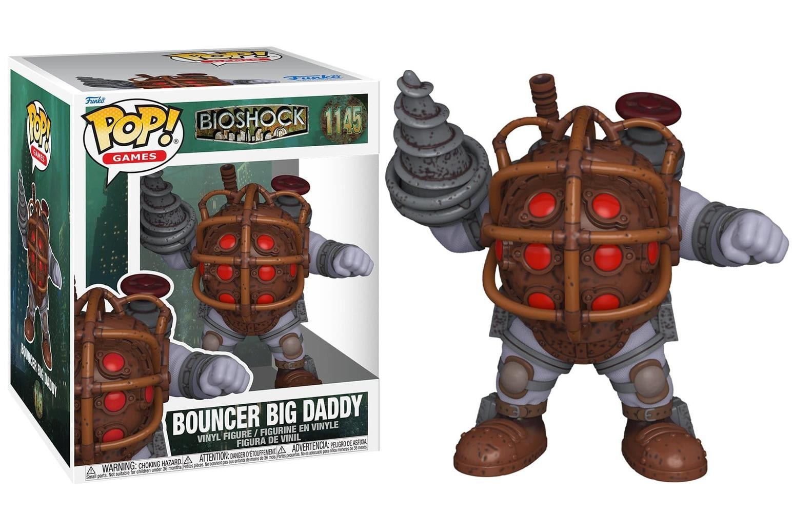 Funko Pop Super Sized Games Bioshock Big Daddy 15 Cm No:1145