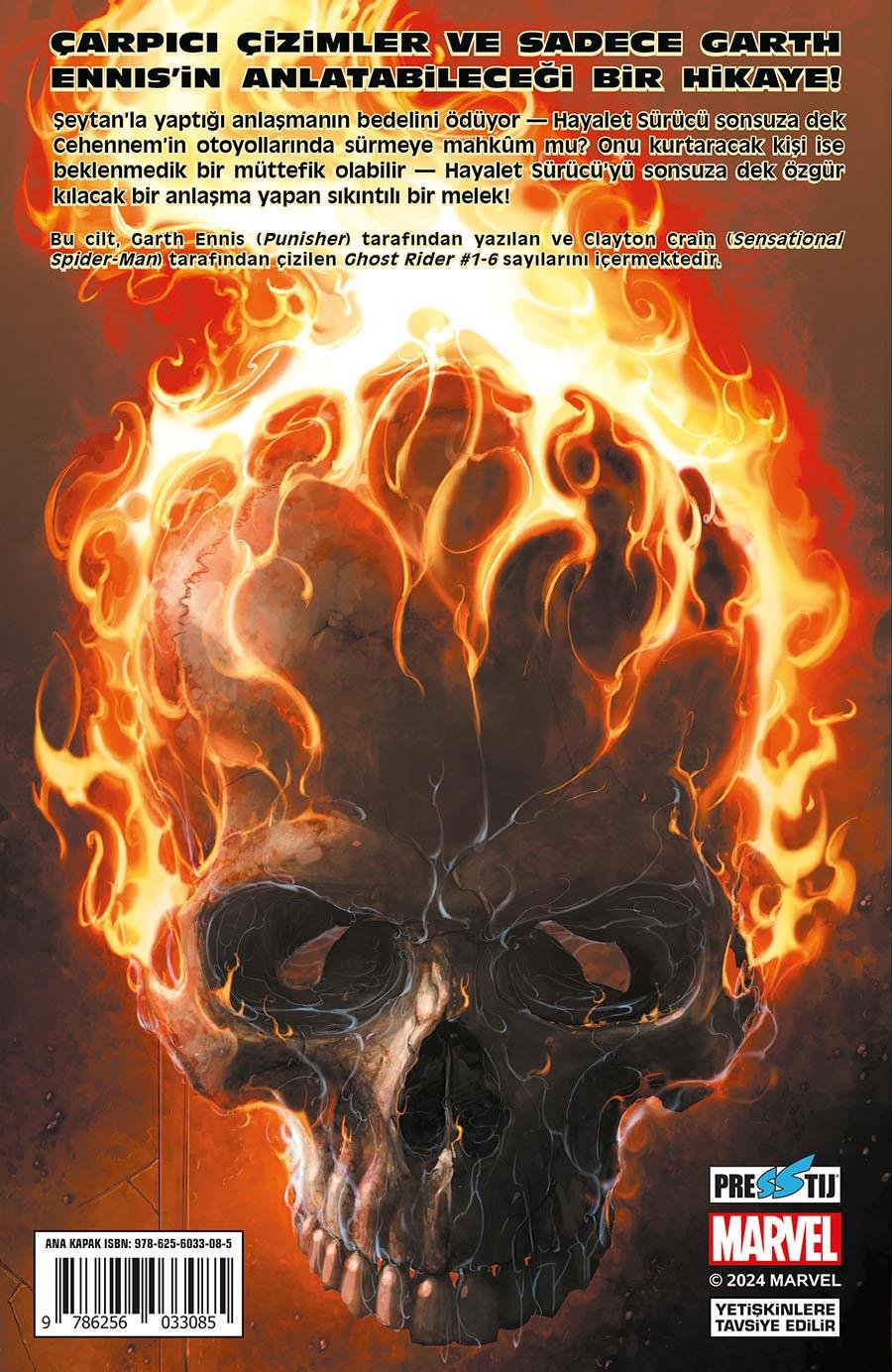 Ghost Rider: Lanetlenmeye Giden Yol - Kapak A
