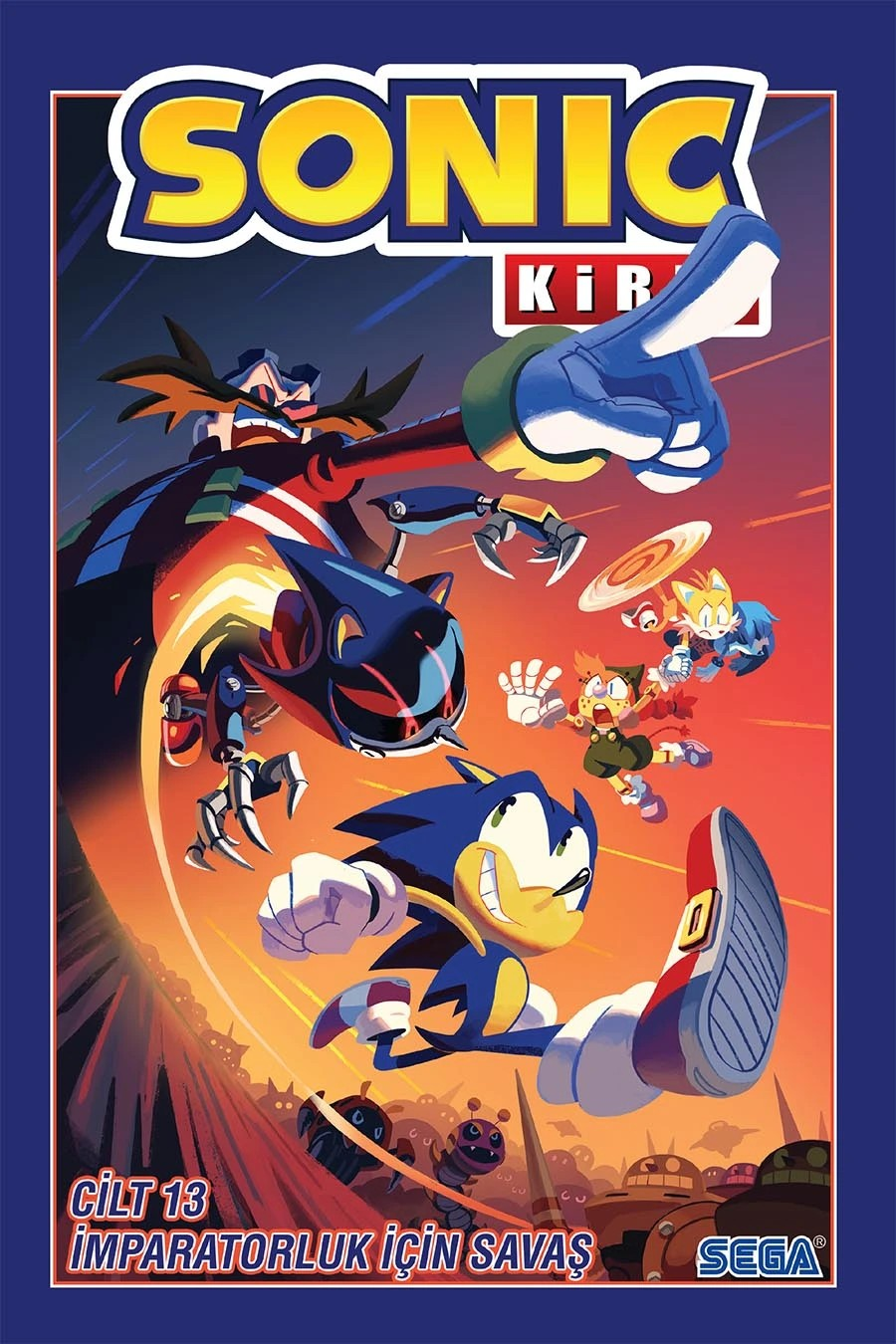 Kirpi Sonic Cilt 13: İmparatorluk İçin Savaş