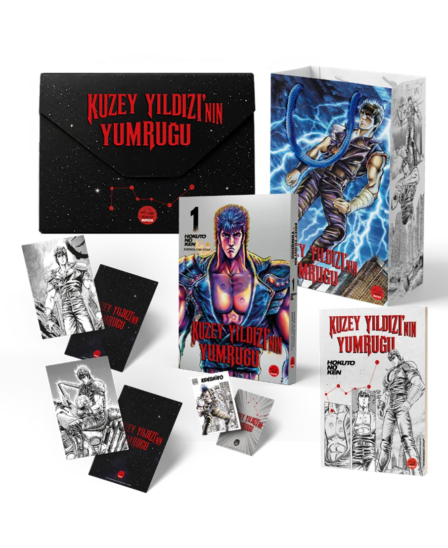 Kuzey Yıldızı'nın Yumruğu-1 Kuzey Yıldızı'nın Yumruğu Cilt 1 Özel Kutulu Set 