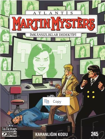 MARTIN MYSTERE SAYI 245