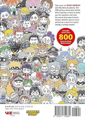 MY HERO ACADEMIA OFFICIAL EASY ILLUSTRATION GUIDE TP