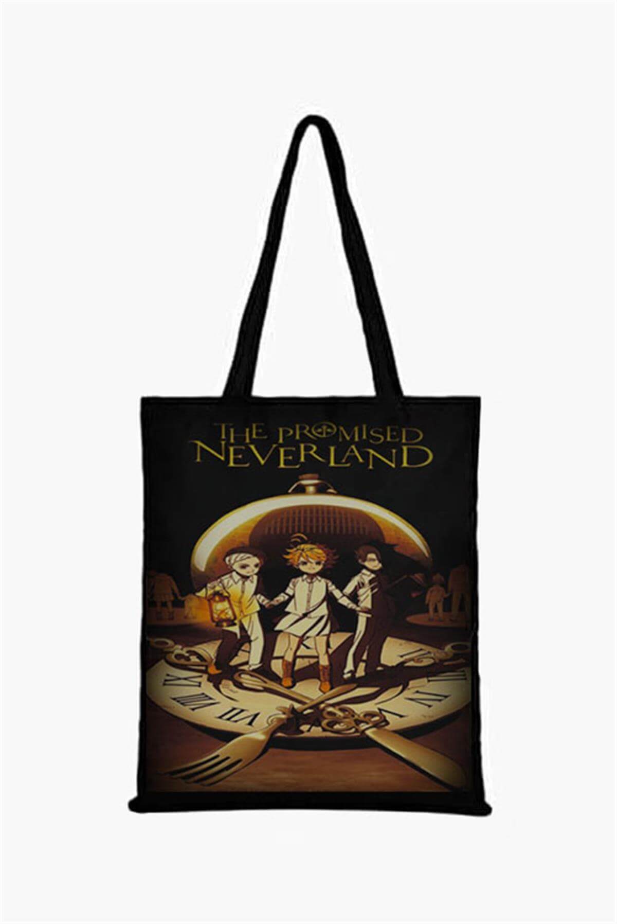 Neverland Baskılı Bez Çanta