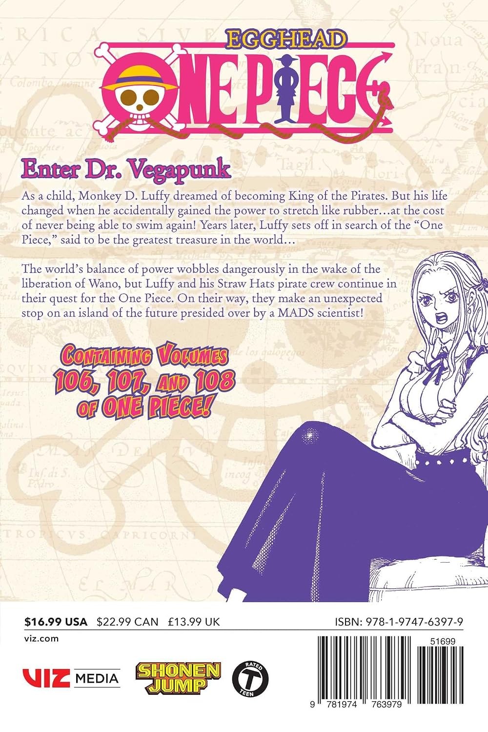 One Piece (Omnibus Edition), Vol. 36
