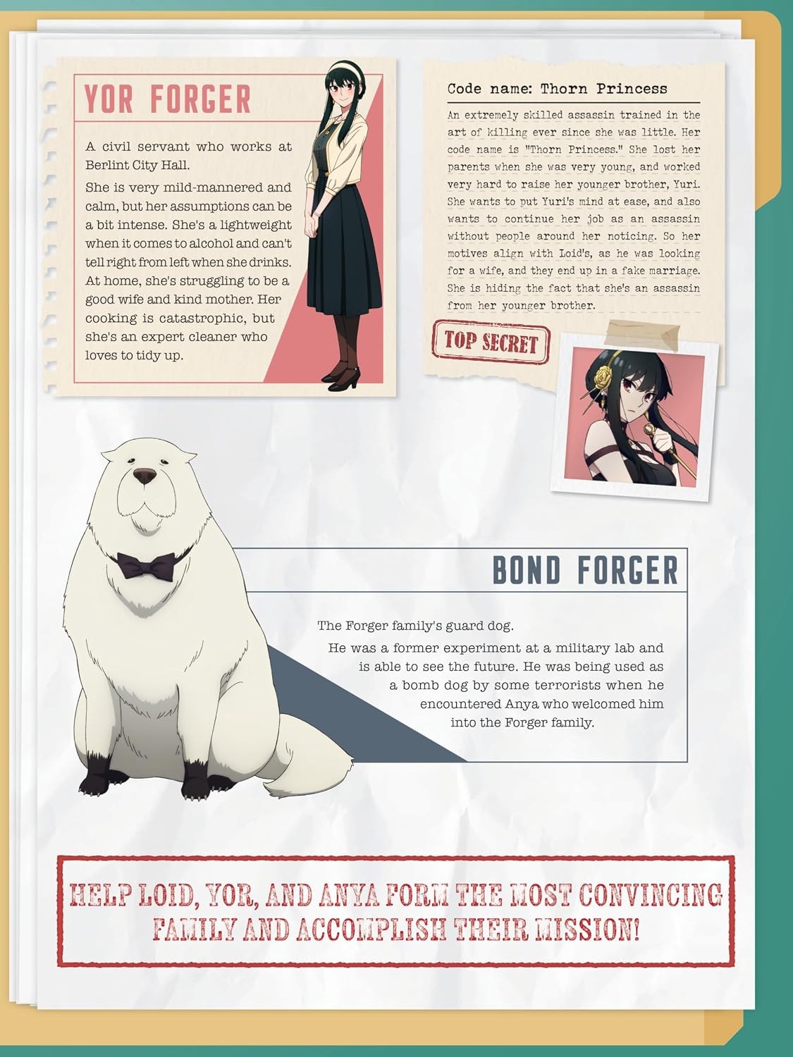 SPY x FAMILY S1 Activity Book Vol 1