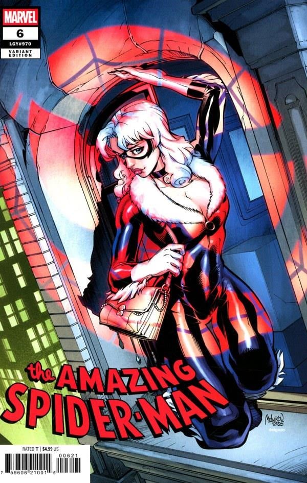 The Amazing Spider-Man #6 Gleb Melnikov Black Cat Variant