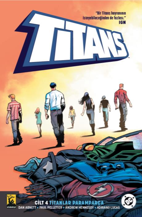 Titans Cilt 4 Titanlar Paramparça