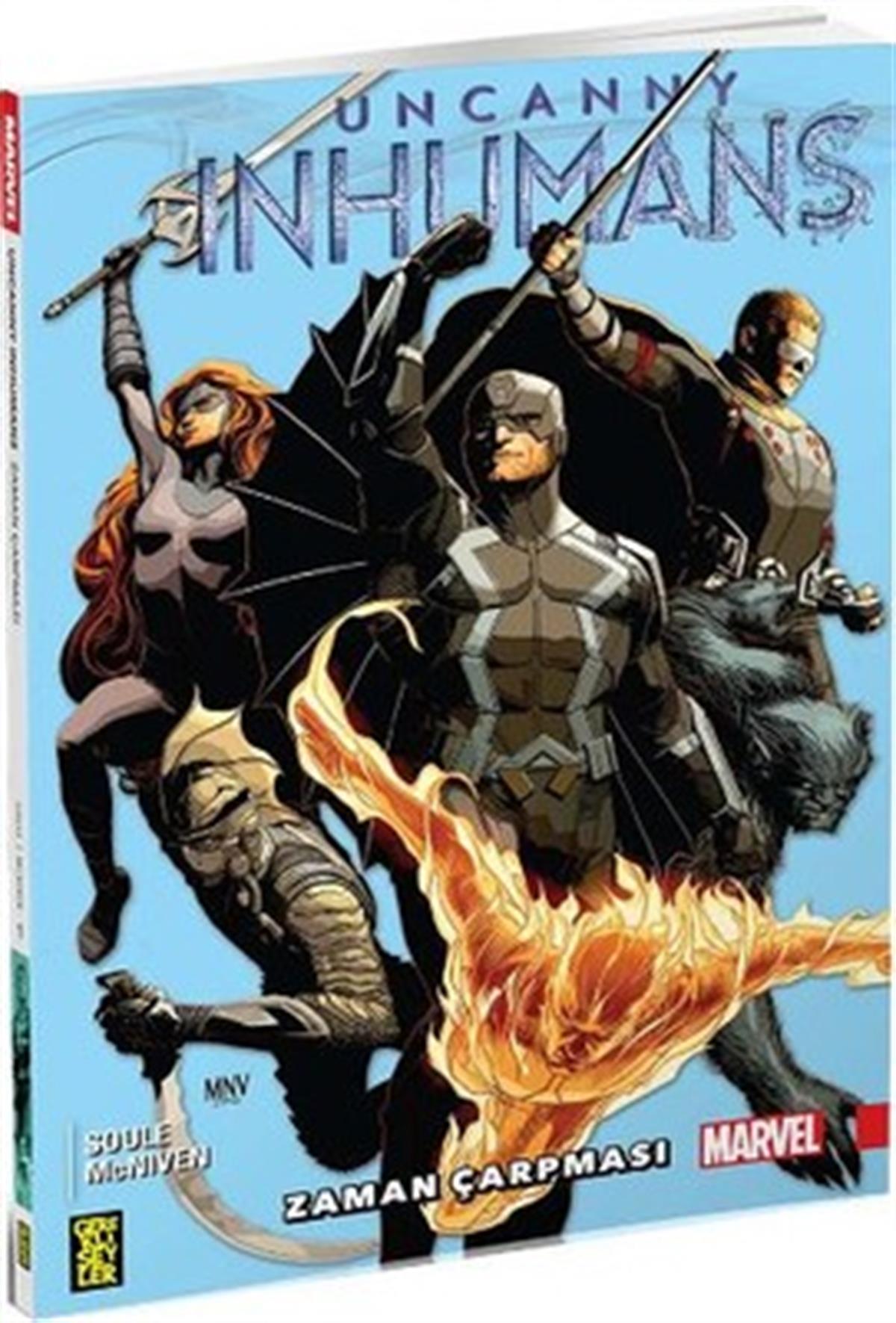 Uncanny Inhumans 1: Zaman Çarpması