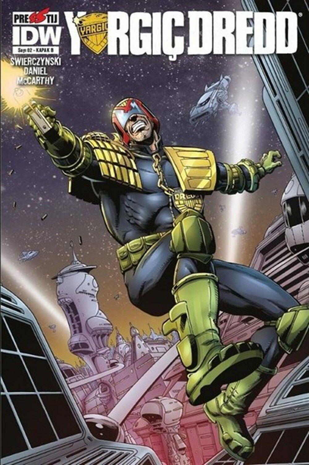 Yargıç Dredd 02: Kapak B
