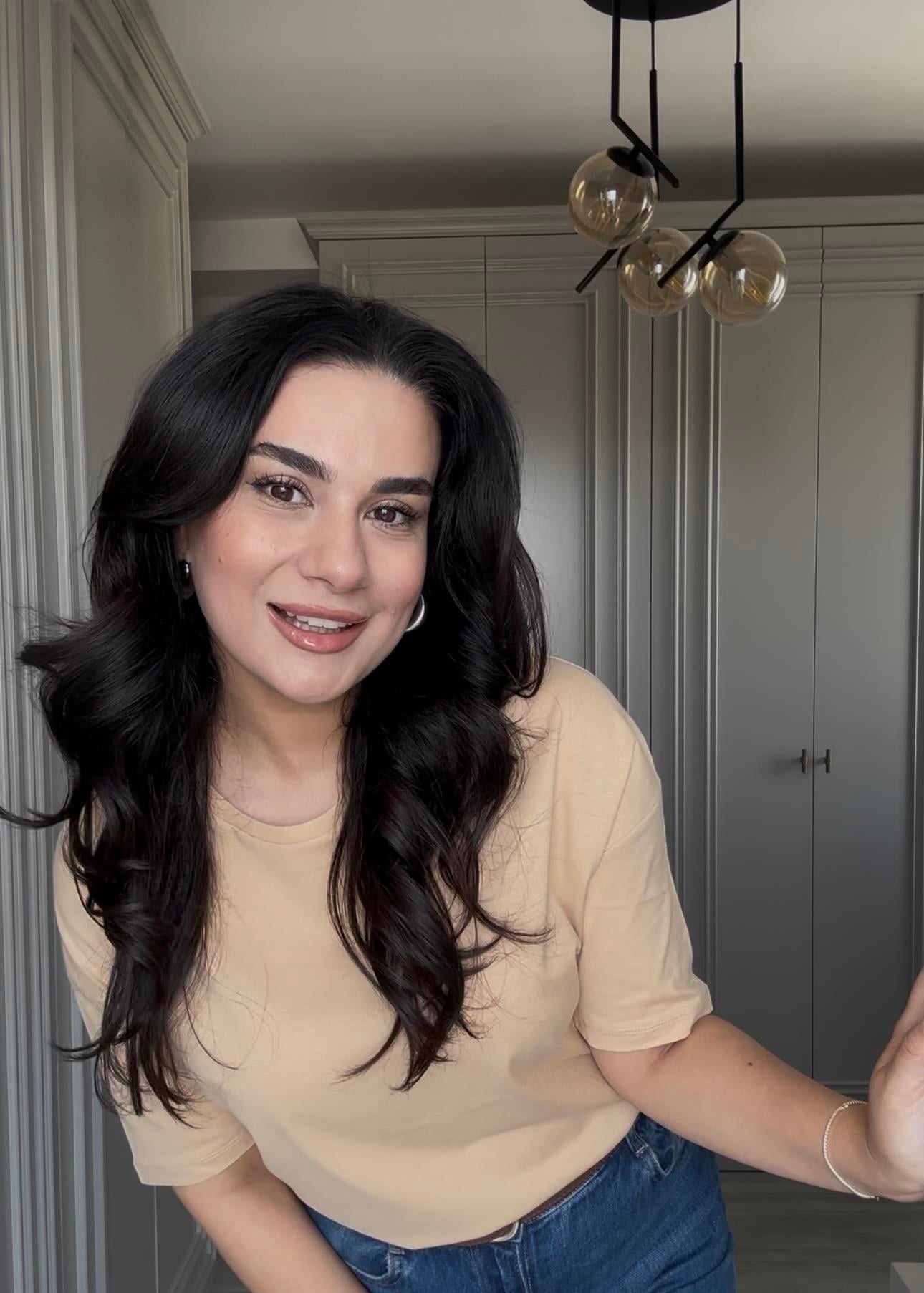 Bisiklet Yaka Basic T-shirt 