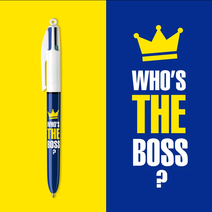 BIC 4 Colours Message Tükenmez Kalem 12 li Kutu