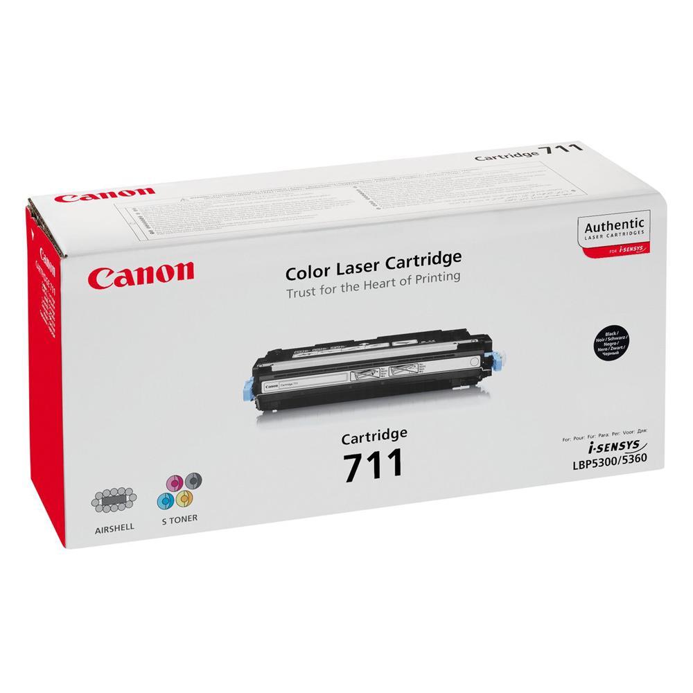 Canon CRG-711BK Lazer Toner 6.000 Sayfa - Siyah
