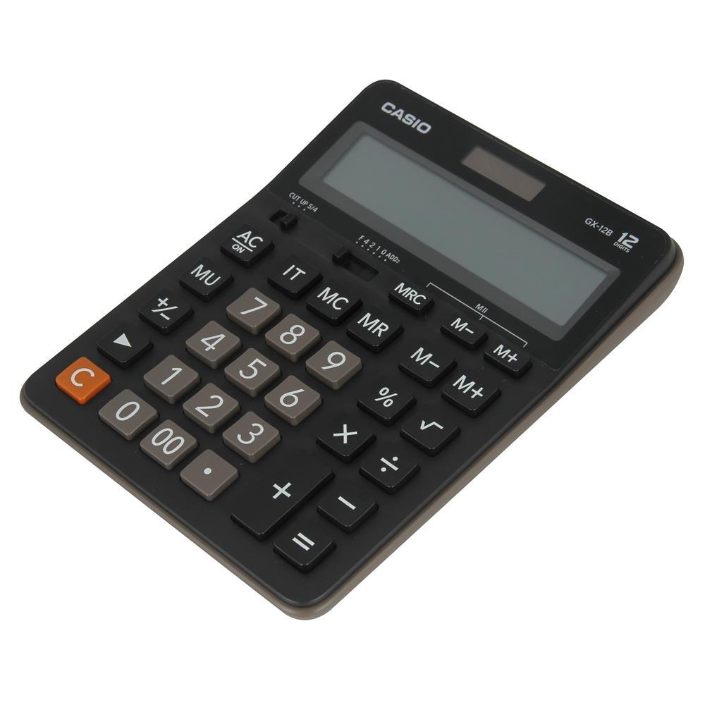 Casio GX-12B Masaüstü Hesap Makinesi 12 Haneli