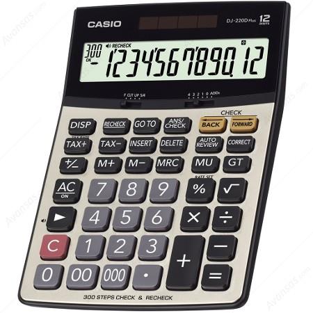 CASIO HESAP MAKİNASI DJ-220 D PLUS