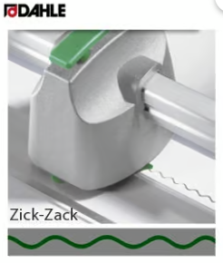 DAHLE 960 - PERFORAJ ZİGZAG KESİM SETİ(507)