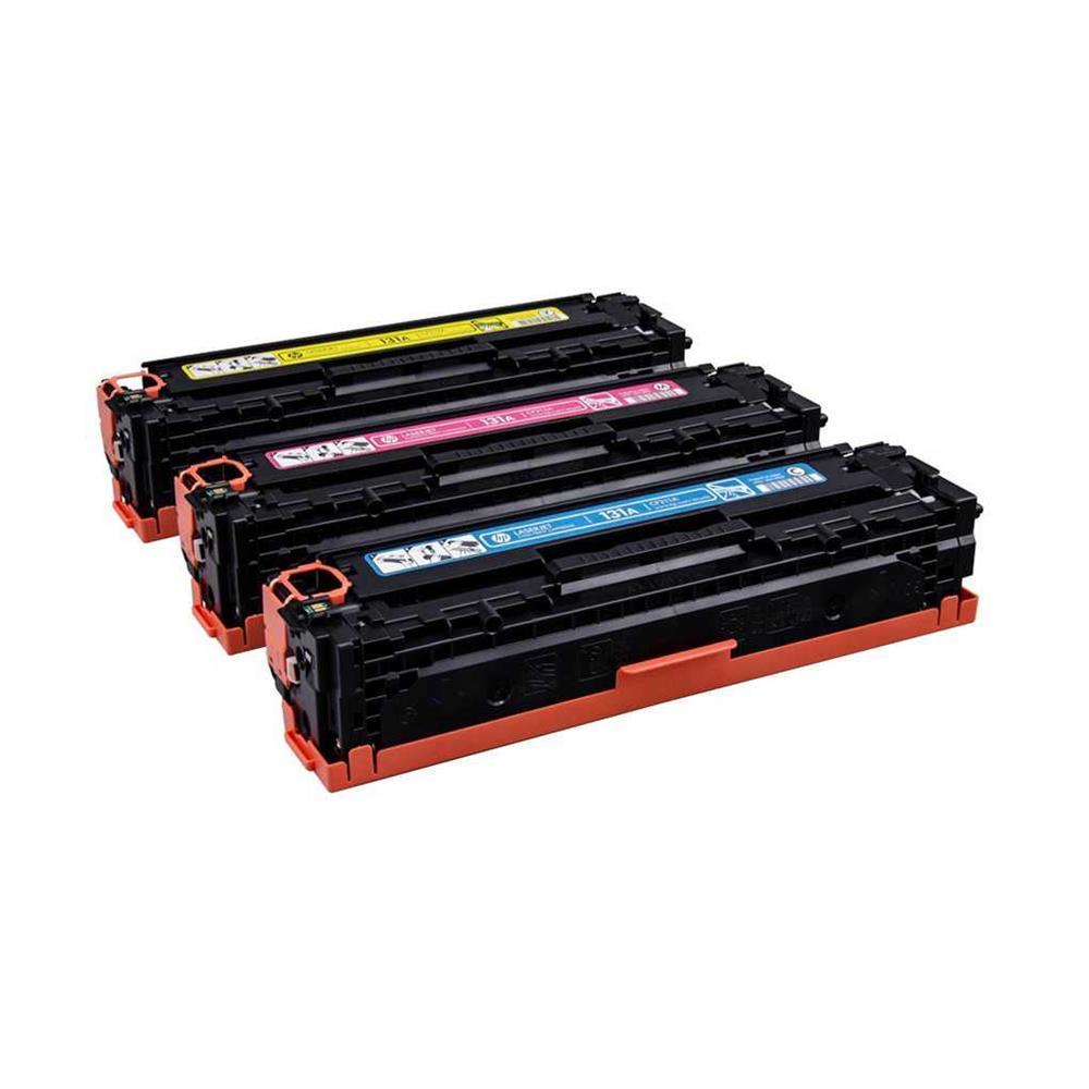 HP 131A U0SL1AM CF211A212A213A Lazer Toner 3 x 1.800 Sayfa - Üç Renk